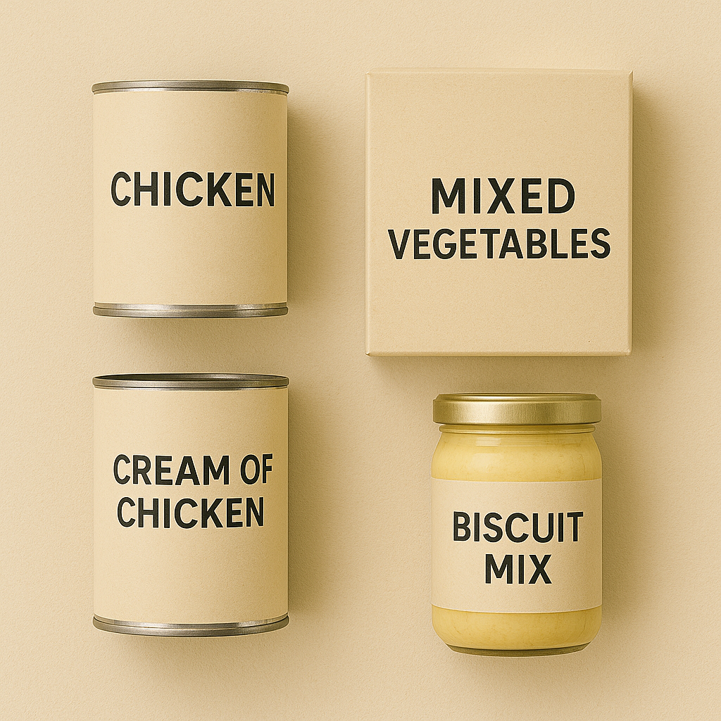 Chicken Pot Pie Casserole Kit