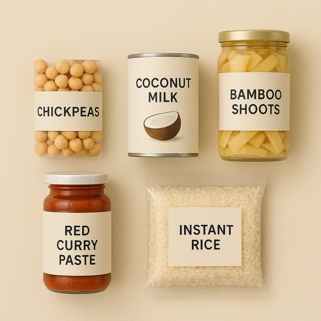 Red Curry Chickpeas Kit
