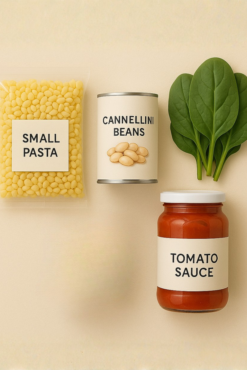 White Bean & Spinach Pasta Kit